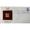 Image 1 : Padre Felix Varela Social Reformer Gold Stamp Replica First Day Cover