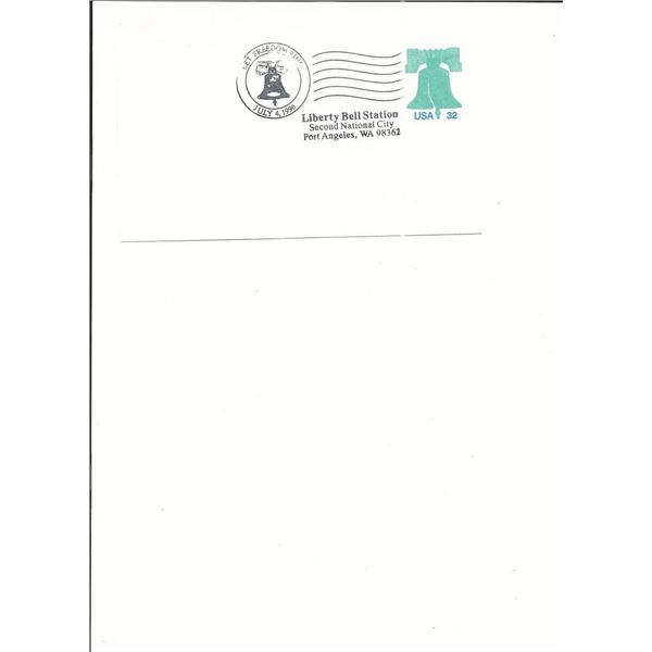 Port Angeles, WA - Liberty Bell - First Day Cover - 1996