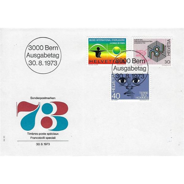 Swiss - First Day Cover - 1973