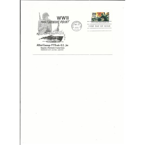 Washington D.C. - First Day Cover - WWII 1943 Turning Point - 1993