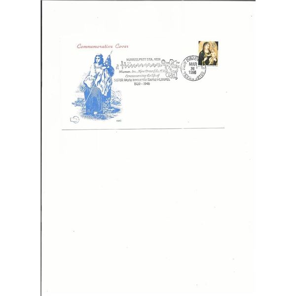 Sister Maria Innocentia Hummel - First Day Cover - 1996 - Texas