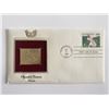 Image 1 : Olympic Games Tennis Gold Stamp Replica First Day Cover