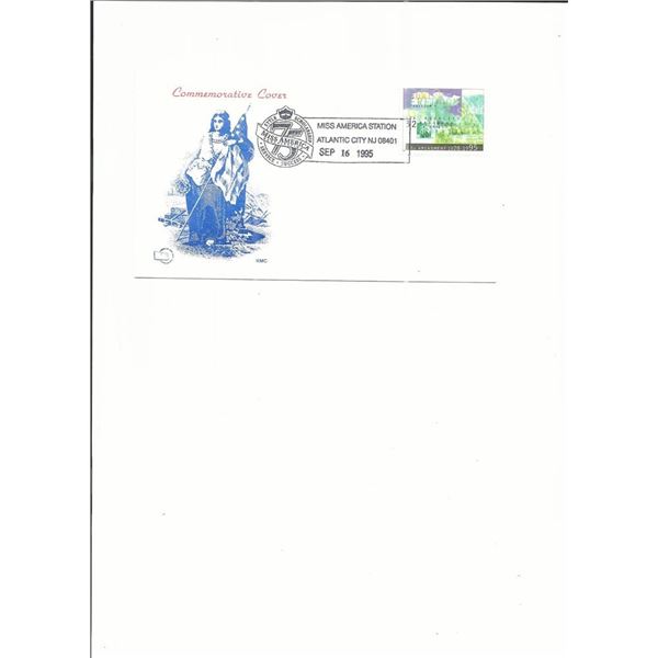 75th Anniversary Miss America Pagent - Atlantic City, NJ - First Day Cover - 1995