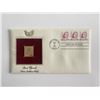 Image 1 : Red Cloud Sioux Indian Chief Gold Stamp Replica First Day Cover