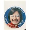 Image 1 : I swung with Cindy vintage pin