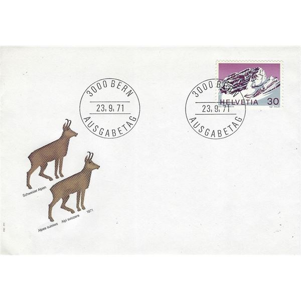 Swiss - First Day Cover - 1971
