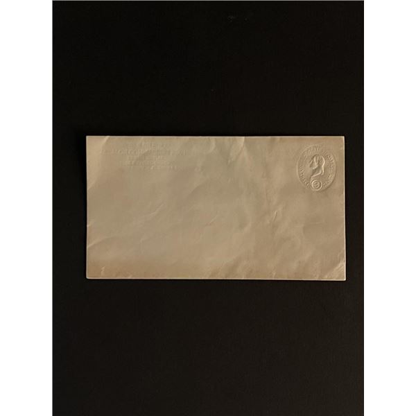 US 3 Cent Embossed Envelope