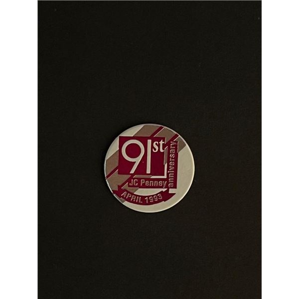 Vintage 1990s POGs Game Cap JC Penny 91st Anniversary
