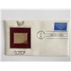 Image 1 : Lace Making Bucks Point Gold Stamp Replica First Day Cover