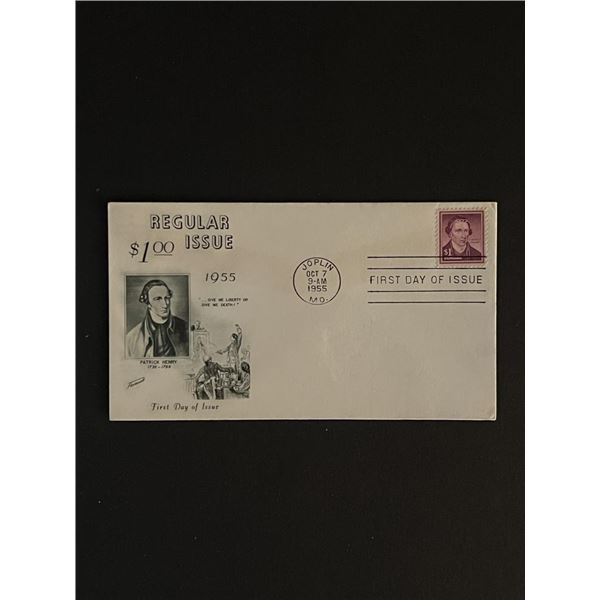 1955 Patrick Henry Missouri First Day Cover