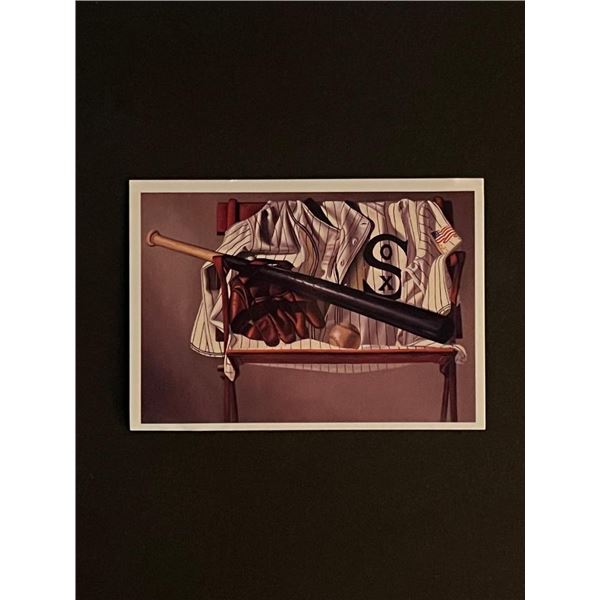 MLB Chicago White Sox Lithograph Reprint on Card