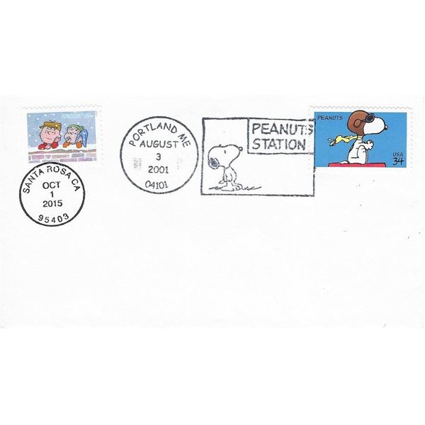 Peanuts Station FDC
