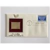 Image 1 : Lacemaking Appliqué Mixed Technique II Gold Stamp Replica First Day Cover