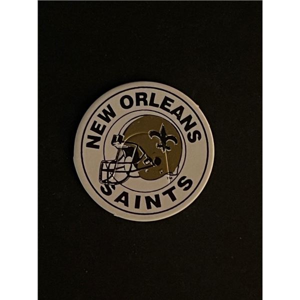 Vintage 1990s POGs Game Cap NFL New Orleans Saints