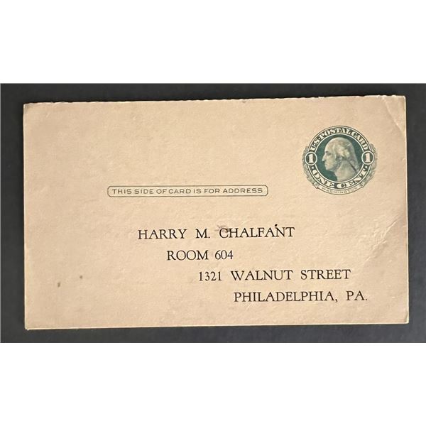 Untied States 1900s post card