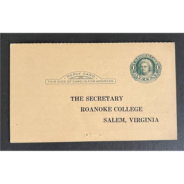 United States early 1900s post card