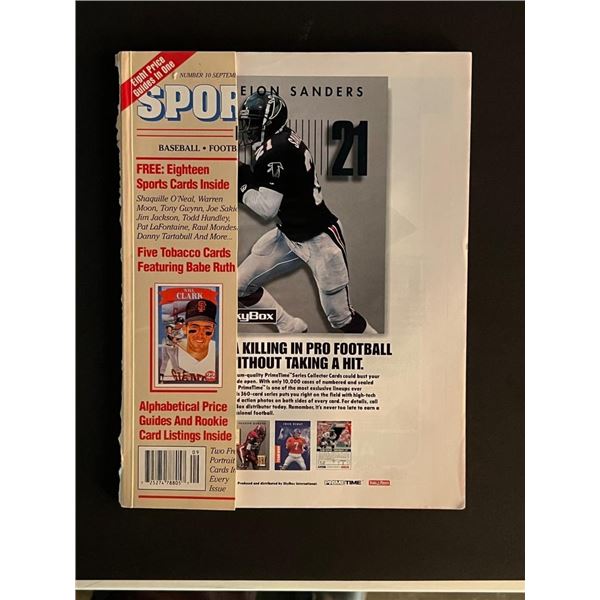 September 1992 Sports Card News Magazine