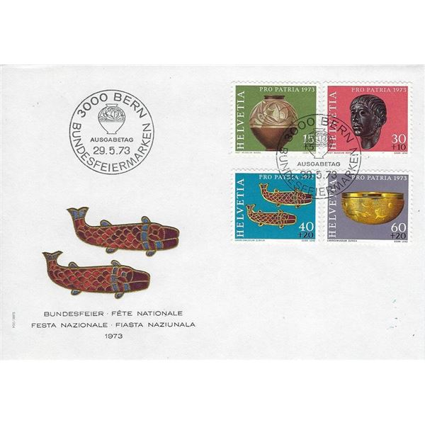 Swiss - First Day Cover - 1973