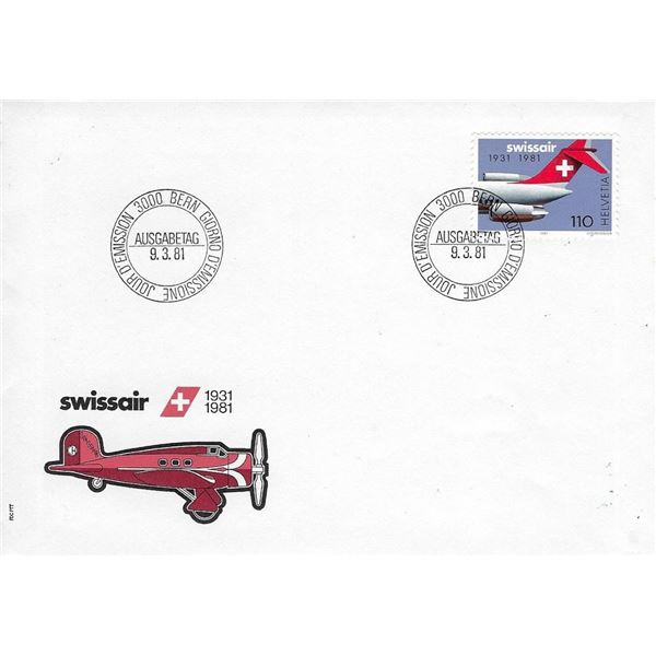Swiss - First Day Cover - 1981