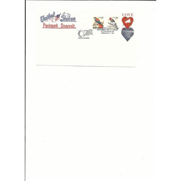 Colby, KS. - First Day Cover - Customer Appreciation Station - 1996