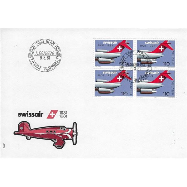 Swiss - First Day Cover - 1981