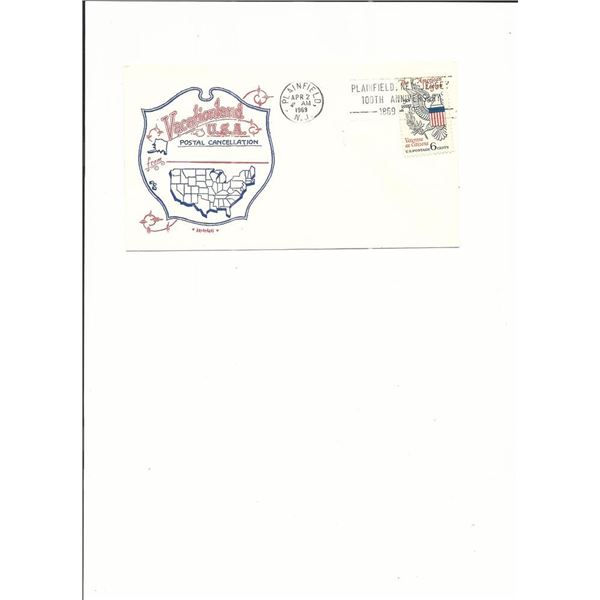 Plainfield, New Jersey 100th Anniversary - First Day Cover - 1969