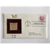 Image 1 : Flowers Dahlia Gold Stamp Replica First Day Cover