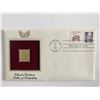 Image 1 : Chester Carlson Father of Xerography Gold Stamp Replica First Day Cover