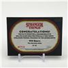 Image 2 : TOPPS NETFLIX STRANGER THINGS COMMEMORATIVE PIN TRADING CARD 40/50