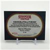 Image 2 : TOPPS NETFLIX STRANGER THINGS COMMEMORATIVE PIN TRADING CARD - WHEELER MAILBOX