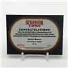Image 2 : TOPPS NETFLIX STRANGER THINGS COMMEMORATIVE PIN TRADING CARD - CHRISTMAS LIGHTS 32/99
