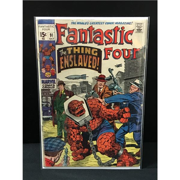 FANTASTIC FOUR #91 - MARVEL COMICS