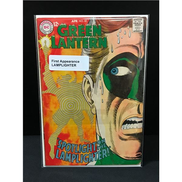GREEN LANTERN #60 1ST APP LAMPLIGHTER - DC COMICS