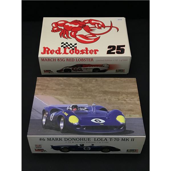 LOT OF 2 LIMITED EDITION RACING CARS IN ORIGINAL PACKAGING