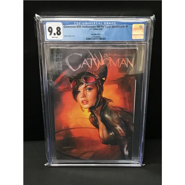 CATWOMAN 80TH ANNIVERSARY 100-PG SUPER SPECTACULAR #1 BY DC COMICS- CGC GRADE 9.8