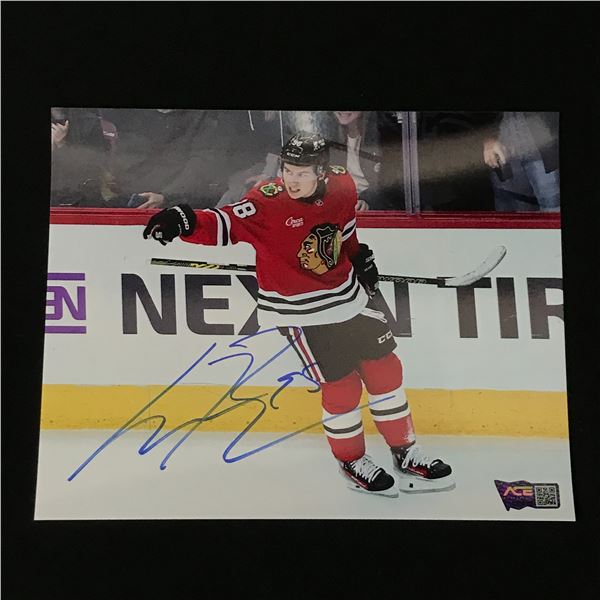CONNOR BEDARD SIGNED 8X10 - ACE COA