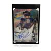 Image 1 : 2020 TOPPS FINEST BASEBALL FERNANDO TATIS JR SIGNED BASEBALL TRADING CARD