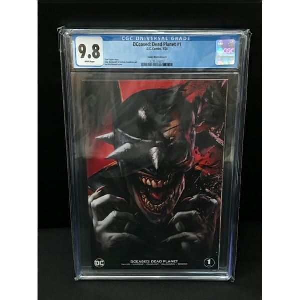 DCEASED DEAD PLANET #1 BY DC COMICS - CGC GRADE 9.8