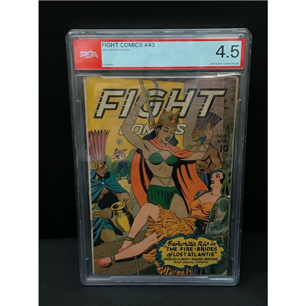 1946 FIGHT COMICS NO.43 - PSA GRADE 4.5