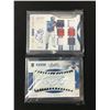 Image 1 : LOT OF 2 PANINI ABSOLUTE ROOKIE PATCH AUTO CARDS (BIGGIO/ZEUCH)