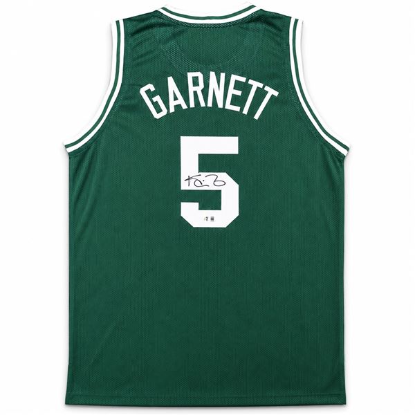 KEVIN GARNETT SIGNED BOSTON CELTICS JERSEY - BECKETT COA