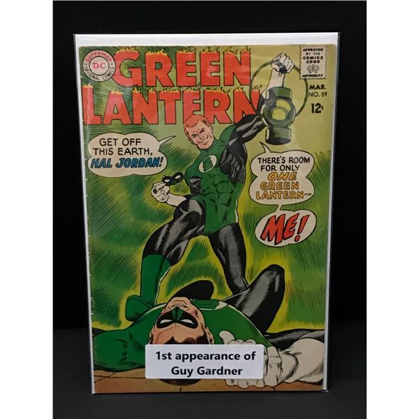 GREEN LANTERN #59 1ST APP OF GUY GARDNER - DC COMICS