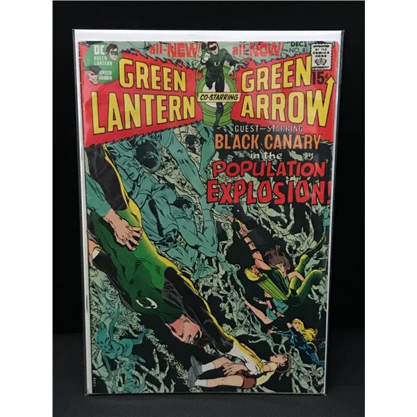 GREEN LANTERN CO-STARRING GREEN ARROW #81 - DC COMICS