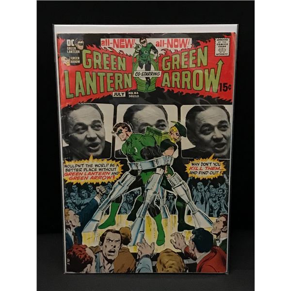 GREEN LANTERN CO-STARRING GREEN ARROW #84 - DC COMICS