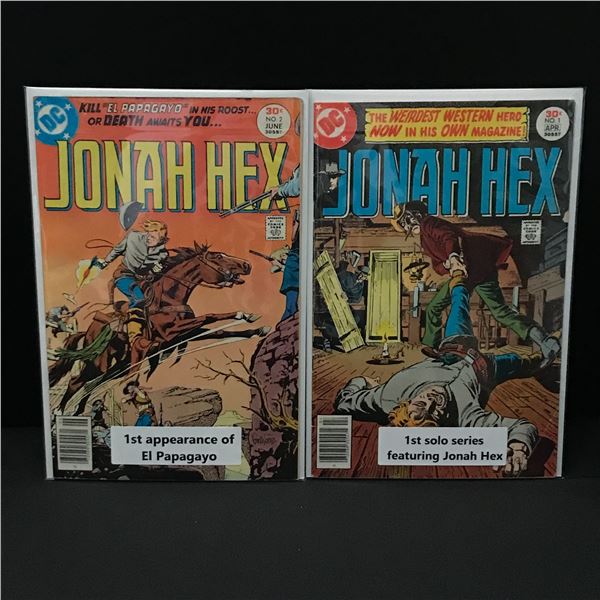 LOT OF JONAH HEX COMICS #1-2 - DC COMICS