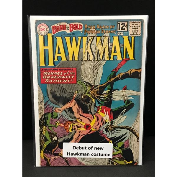 THE BRAVE AND THE BOLD PRESENTS HAWKMAN #42 DEBUT OF NEW HAWKMAN COSTUME - DC COMICS