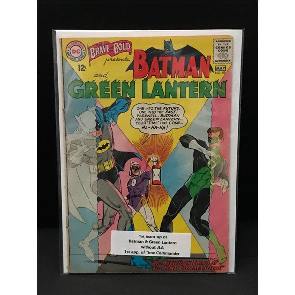 BRAVE AND THE BOLD #59 1ST APP TIME COMMANDER - DC COMICS