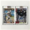 Image 1 : LOT OF 2 2020 TOPPS CLEARLY AUTHENTIC SIGNED TRADING CARDS