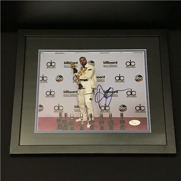 DRAKE SIGNED AND FRAMED 8X10 - JSA COA