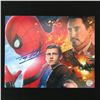 Image 1 : TOM HOLLAND SIGNED SPIDERMAN 8X10 - KB COA